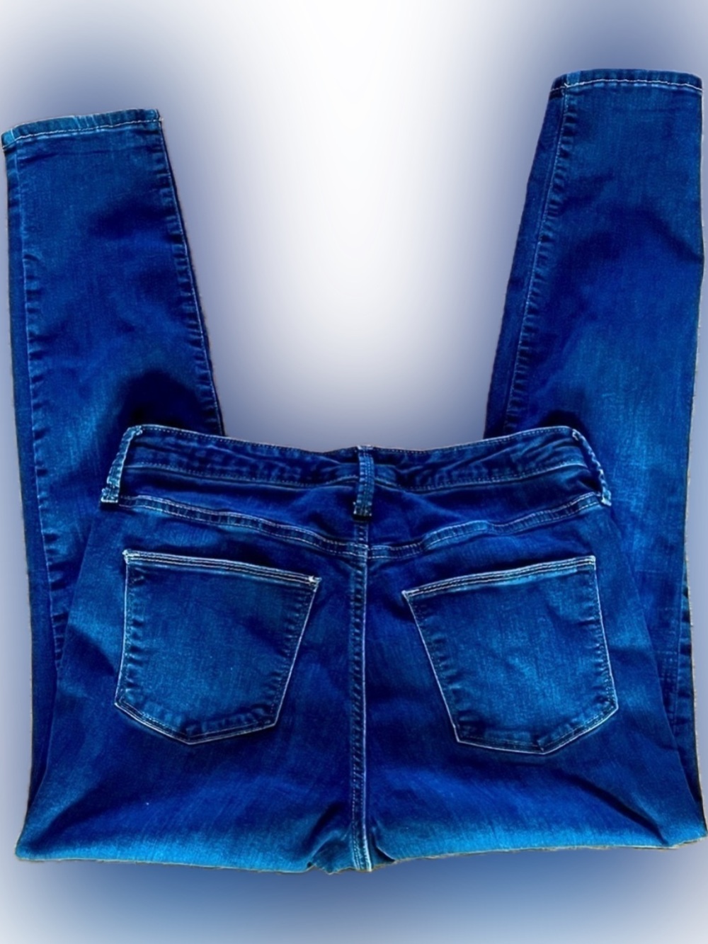 Universal Thread High Rise Skinny Jeans Dark Wash Women's Size 10x30 Blue Denim